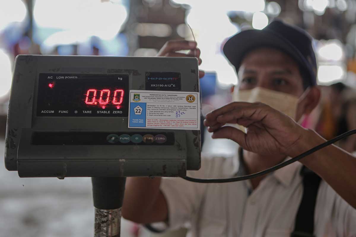 Uji Tera Timbangan Pedagang Pasar