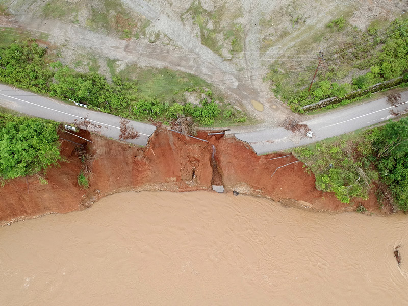 Jalan Dan Jembatan Amblas Di Bone Bolango