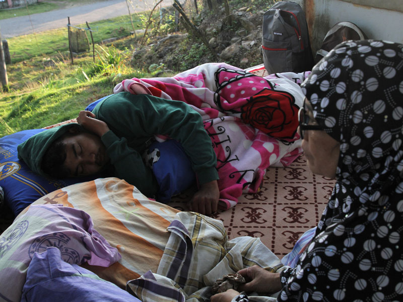 Pengungsi Gempa Bumi Di Konawe