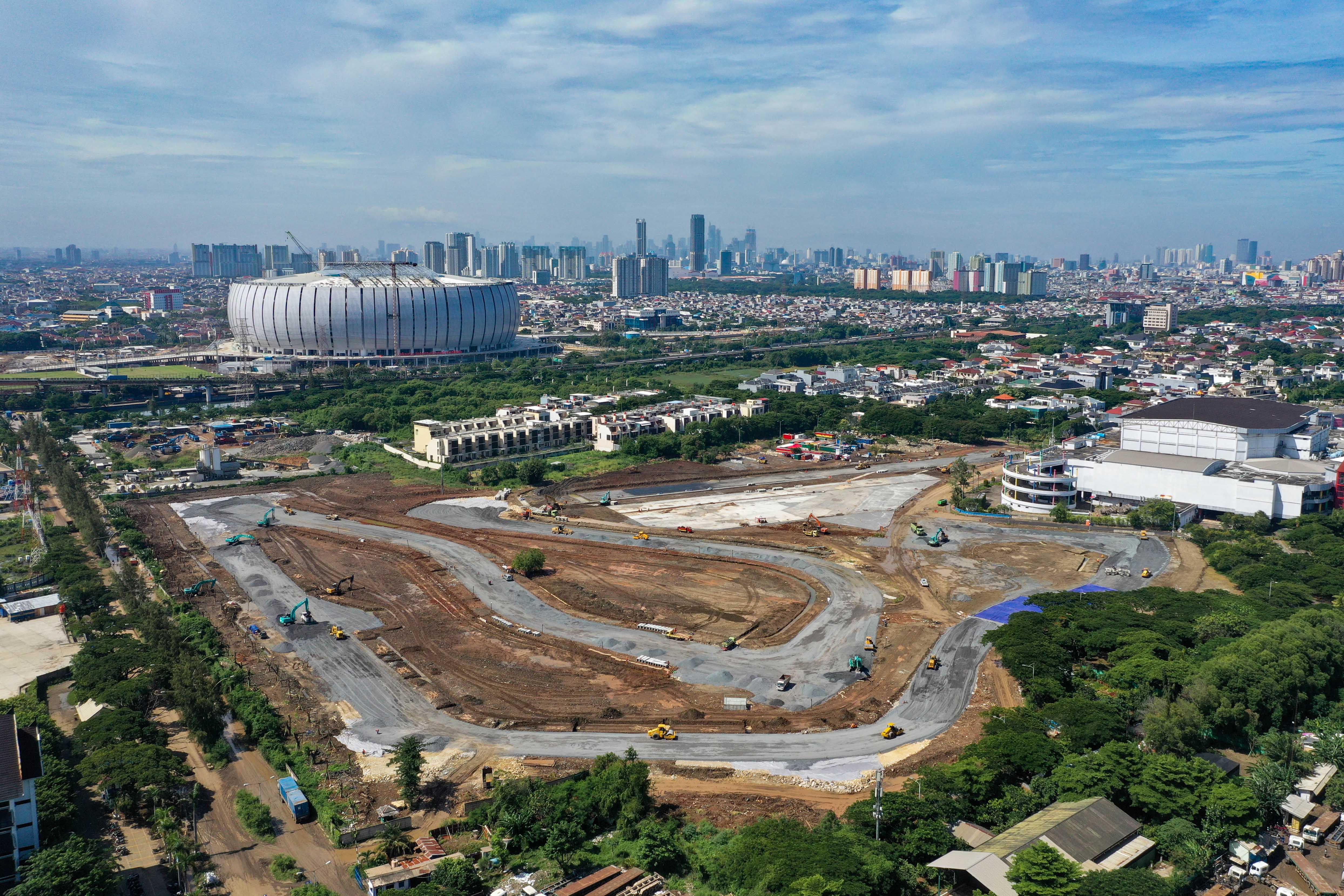 Pembangunan Sirkuit Formula E