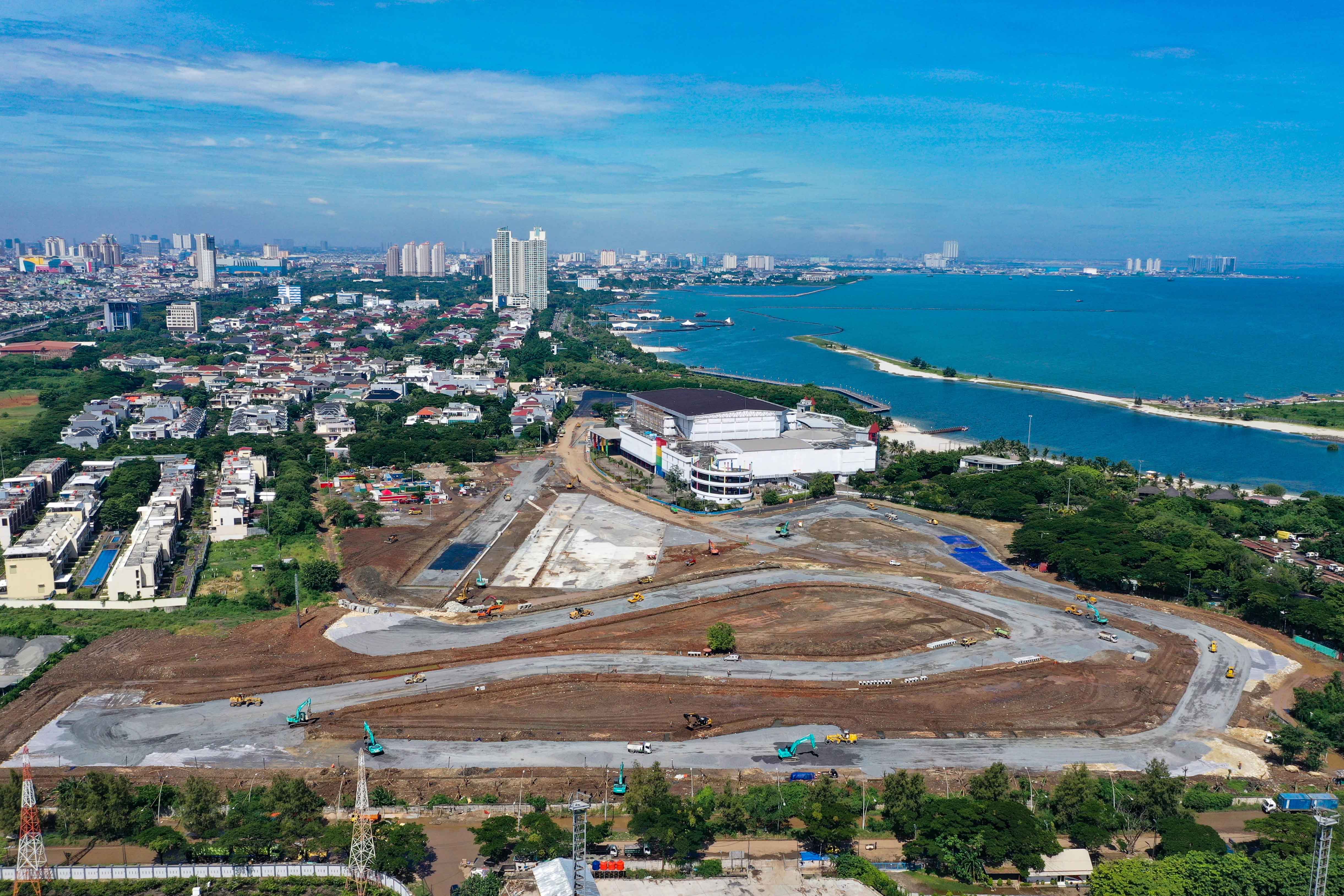 Pembangunan Sirkuit Formula E