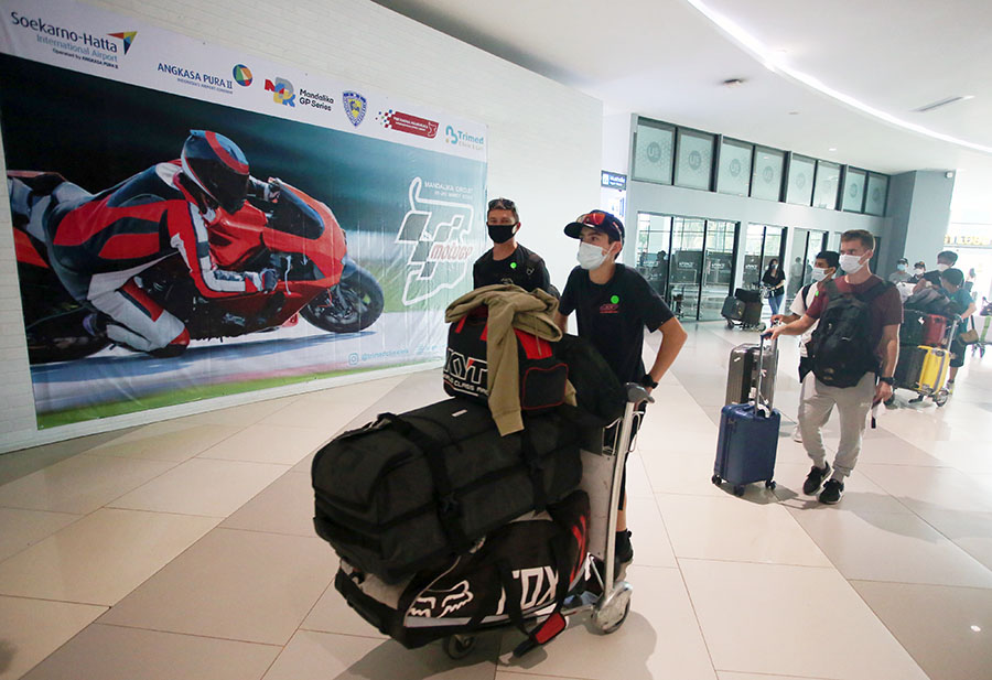 Sebanyak 2.500 Kru Tim MotoGP Sudah Tiba di Indonesia