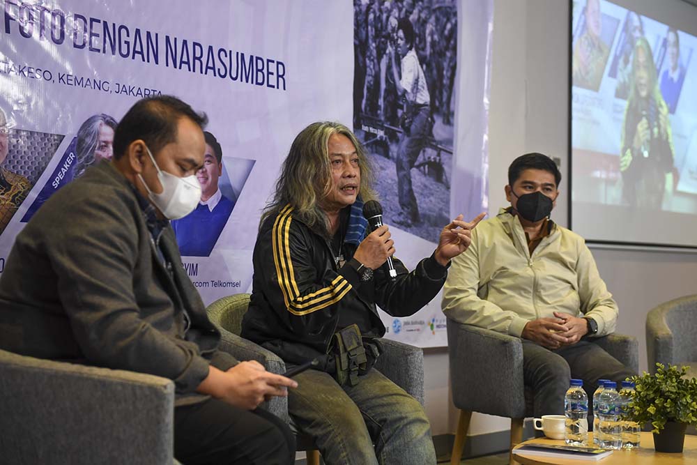 Peluncuran Buku Linimasa Pewarta Foto Kantor Berita