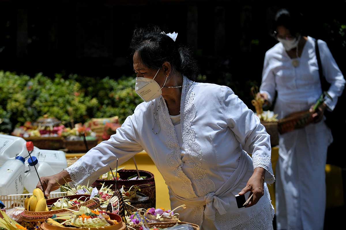  Upacara Tawur Agung Kesanga di Jakarta