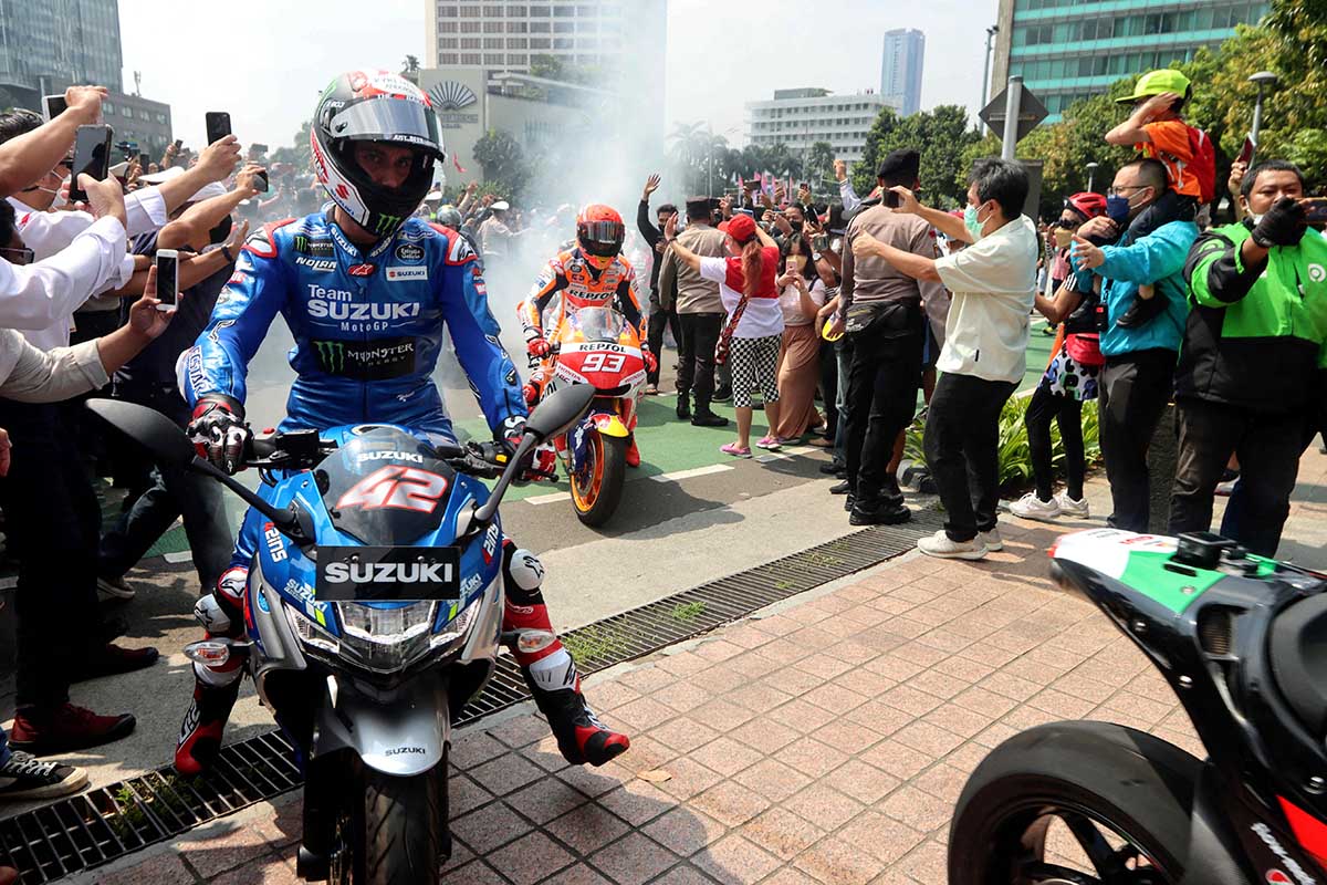 Parade Pembalap MotoGP 