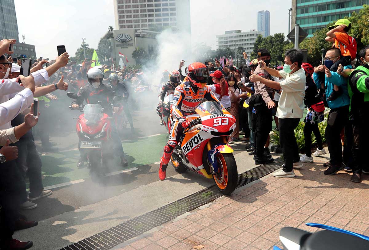 Parade Pembalap MotoGP 