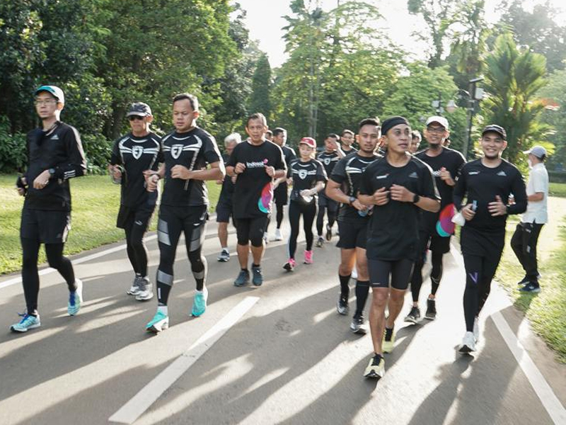Manajemen IOH Olahraga Bersama Wali Kota Bogor