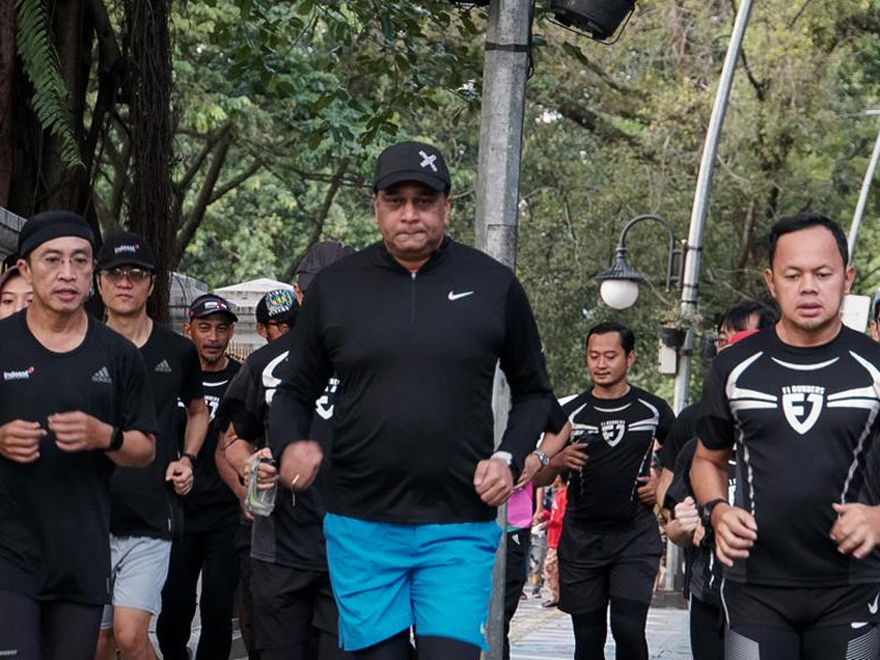 Manajemen IOH Olahraga Bersama Wali Kota Bogor