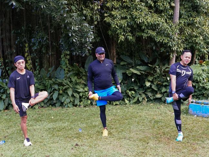 Manajemen IOH Olahraga Bersama Wali Kota Bogor