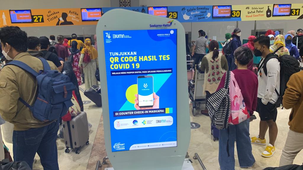 Jelang Ajang Moto GP  Penumpang Pesawat di Bandara Soekarno-Hatta Meningkat