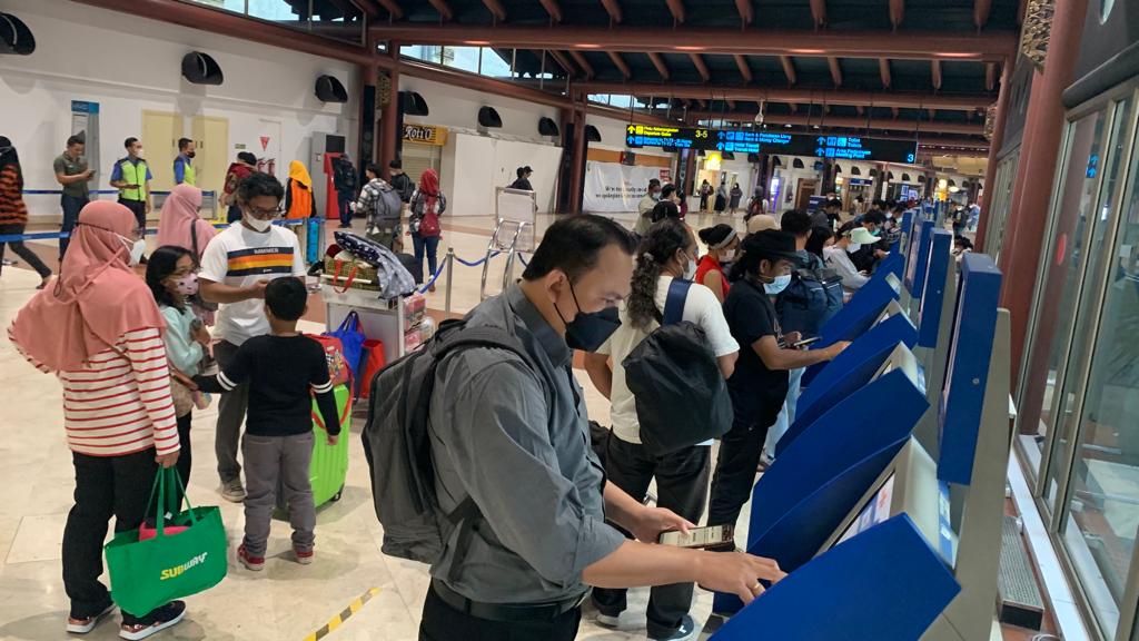 Jelang Ajang Moto GP  Penumpang Pesawat di Bandara Soekarno-Hatta Meningkat
