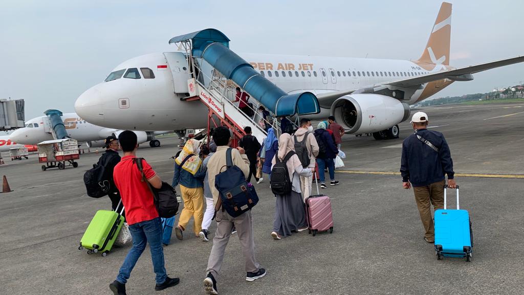 Jelang Ajang Moto GP  Penumpang Pesawat di Bandara Soekarno-Hatta Meningkat