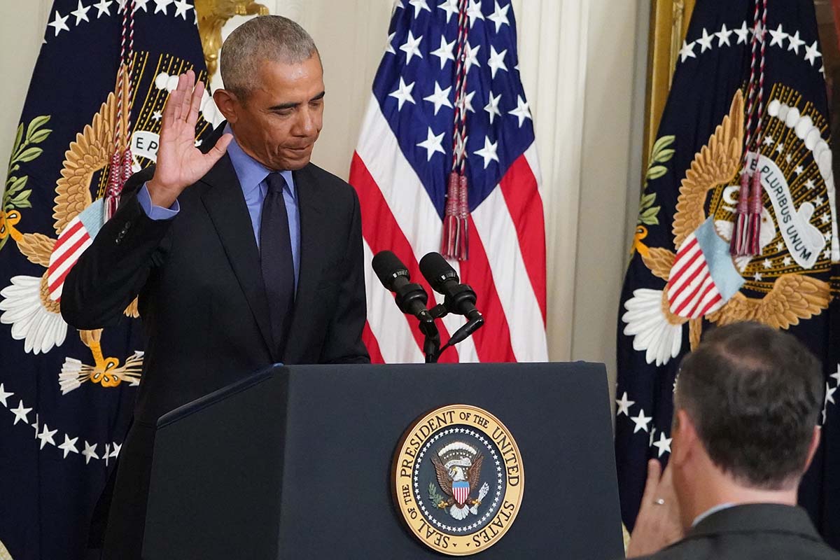  Obama Kembali Kunjungi Gedung Putih