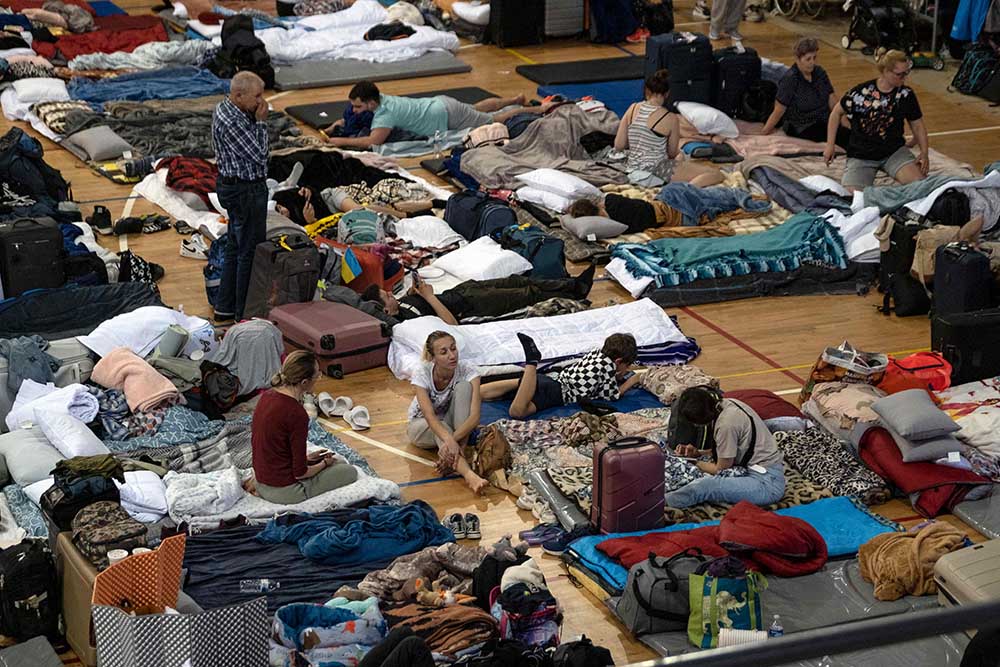 Cari Suaka, Warga Ukraina Tiba di Perbatasan AS-Meksiko