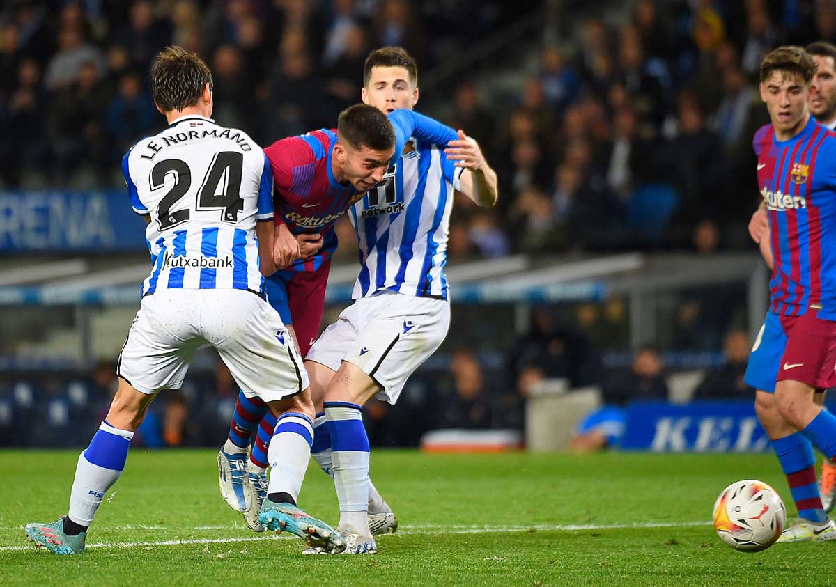 Barcelona Sukses Menumbangkan Real Sociedad 