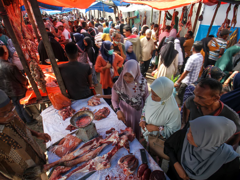 Perayaan Tradisi Meugang Ramadan Aceh