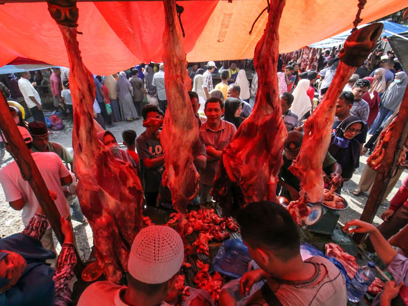 Perayaan Tradisi Meugang Ramadan Aceh