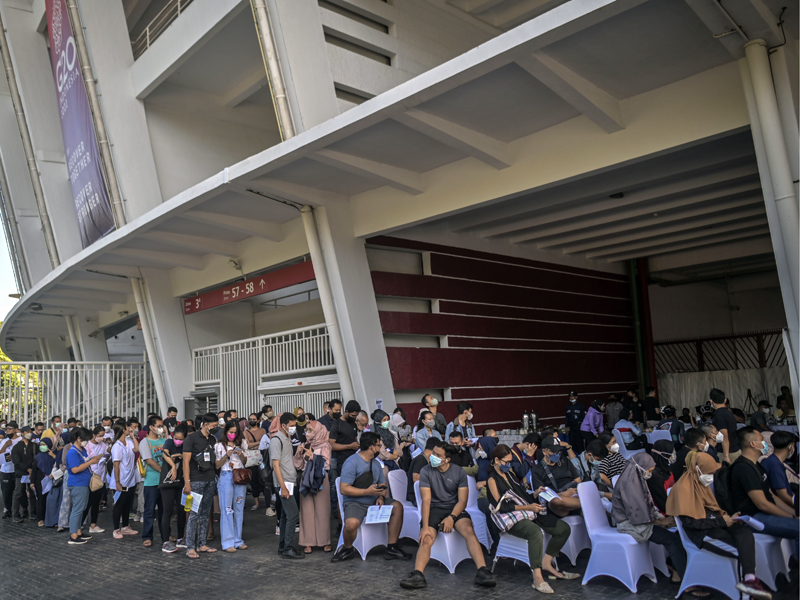 Vaksinasi Booster Polda Metro Jaya