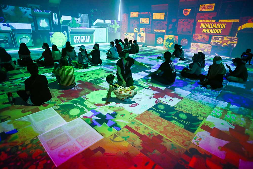 Pertunjukan Tiga Dimensi Museum Nasional