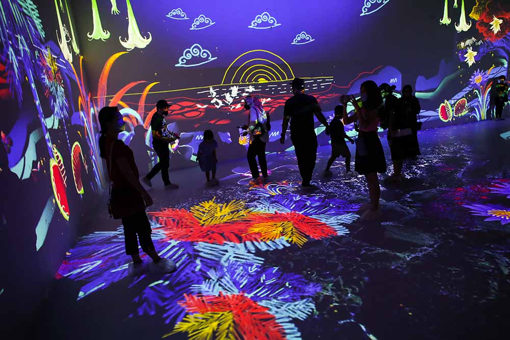 Pertunjukan Tiga Dimensi Museum Nasional