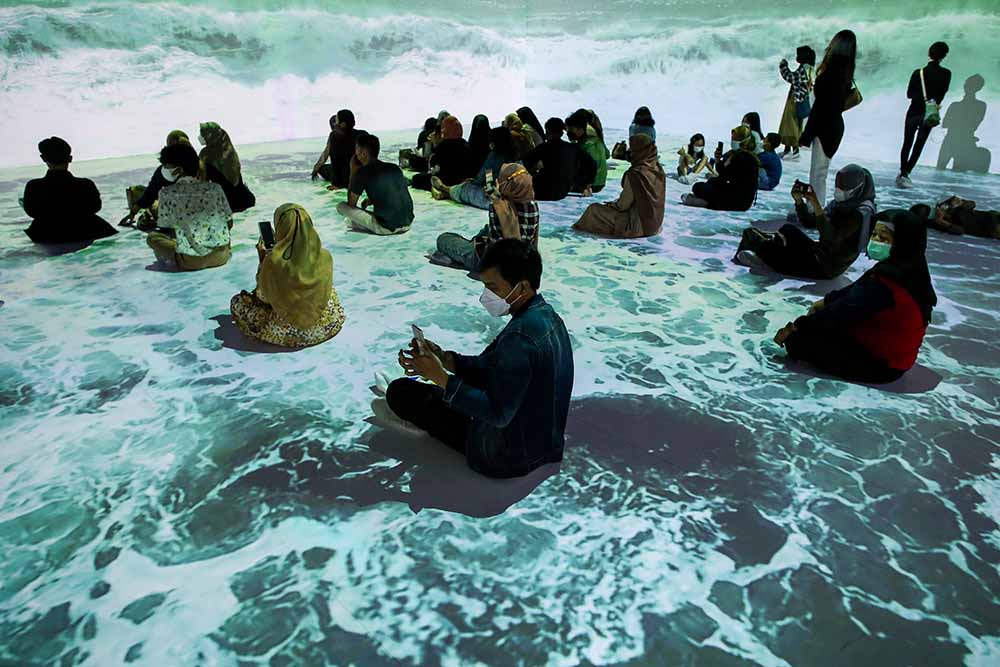 Pertunjukan Tiga Dimensi Museum Nasional