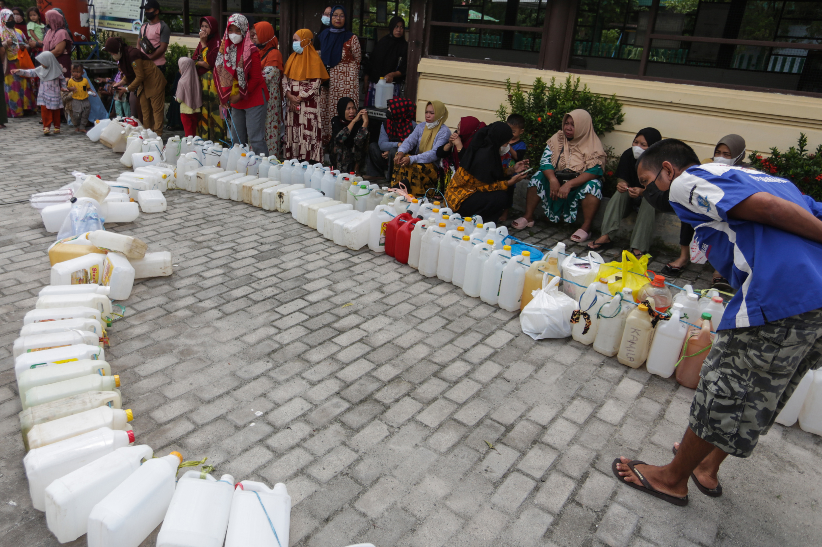 Pasar Murah Minyak Goreng Curah di Palangka Raya