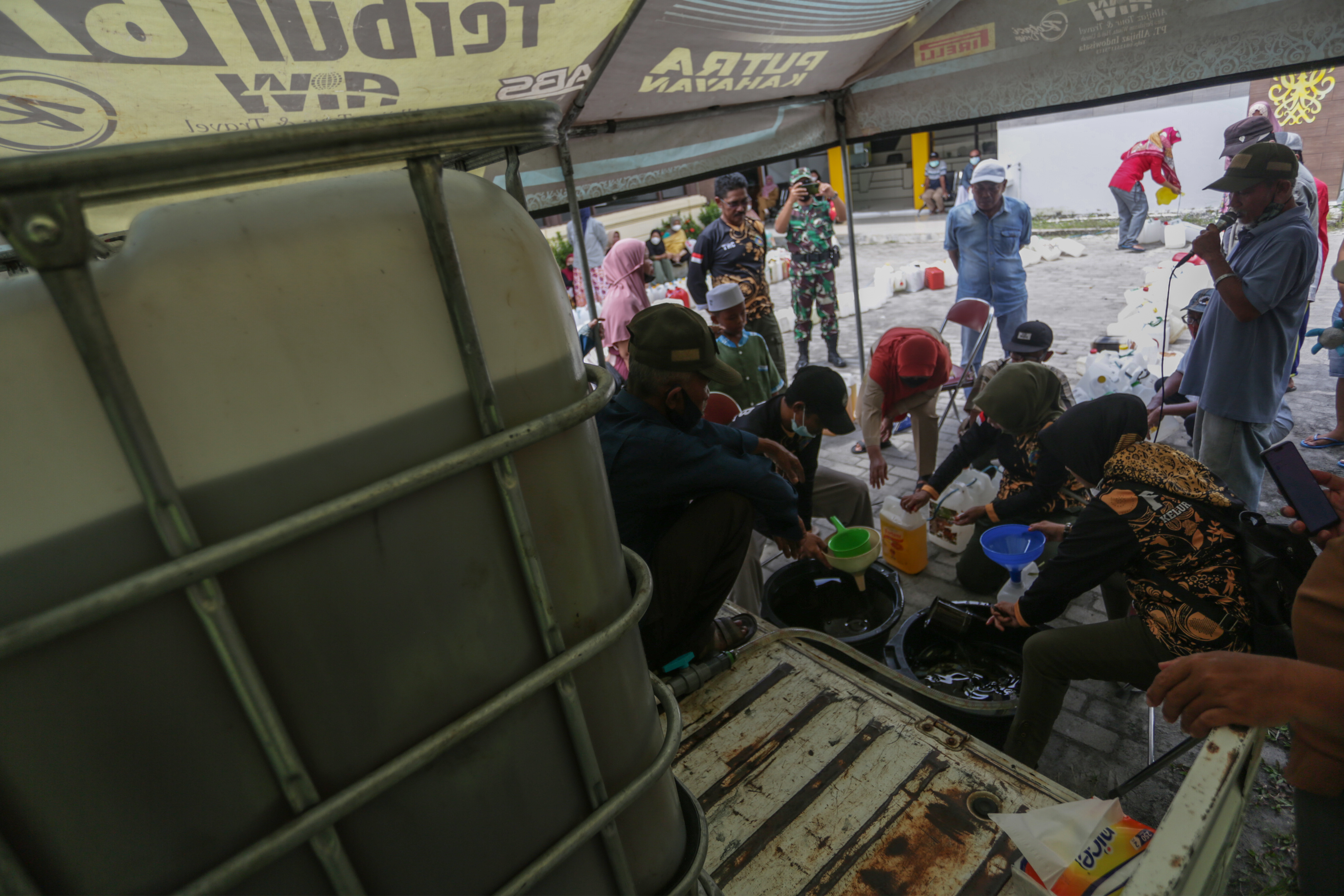 Pasar Murah Minyak Goreng Curah di Palangka Raya