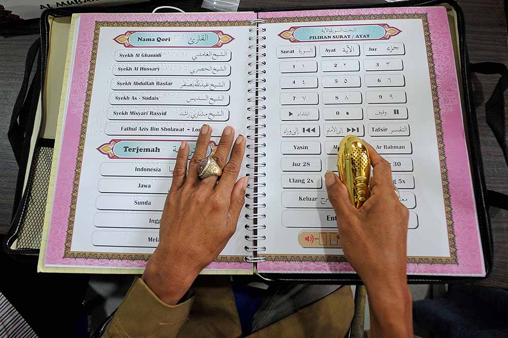 Alquran Huruf Braille Digital 