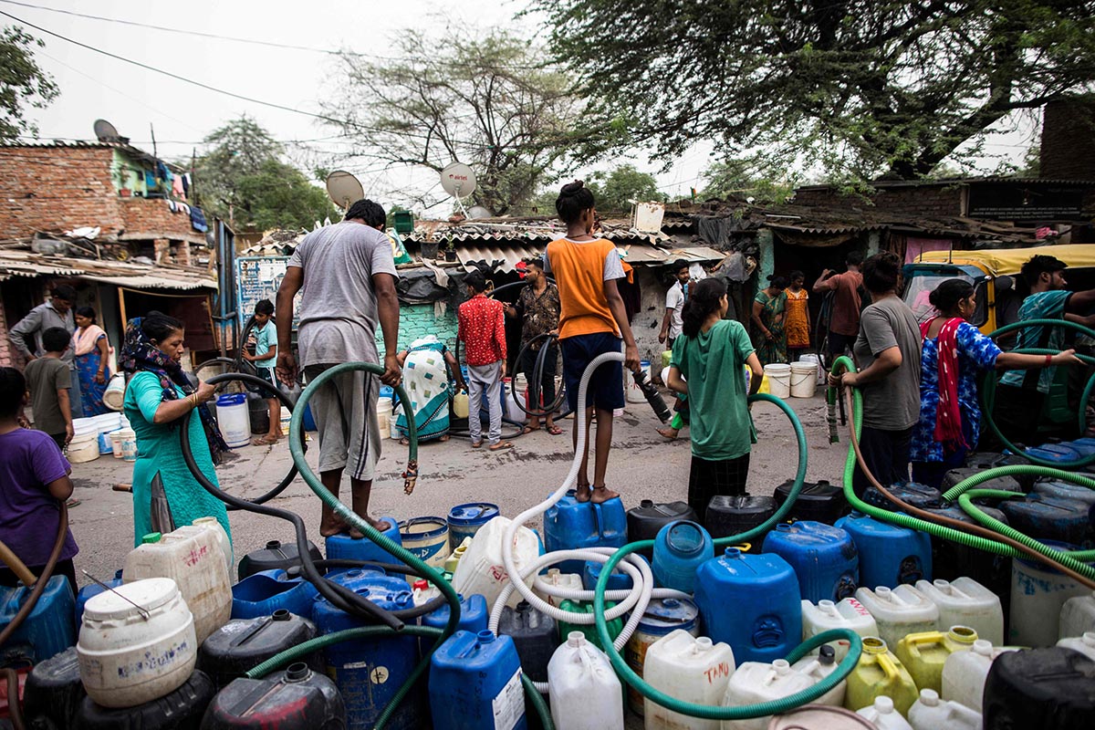 India Dilanda Gelombang Panas Ekstrem 