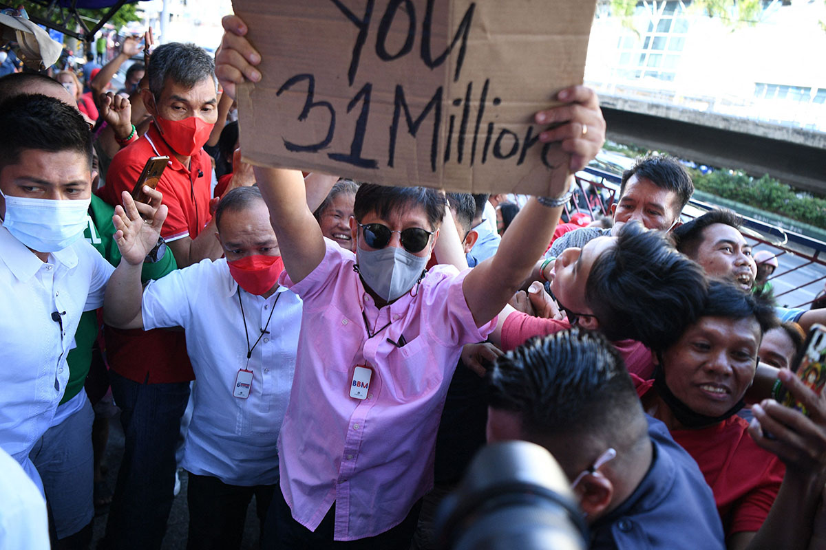 Marcos Jr Klaim Kemenangan Pilpres Filipina