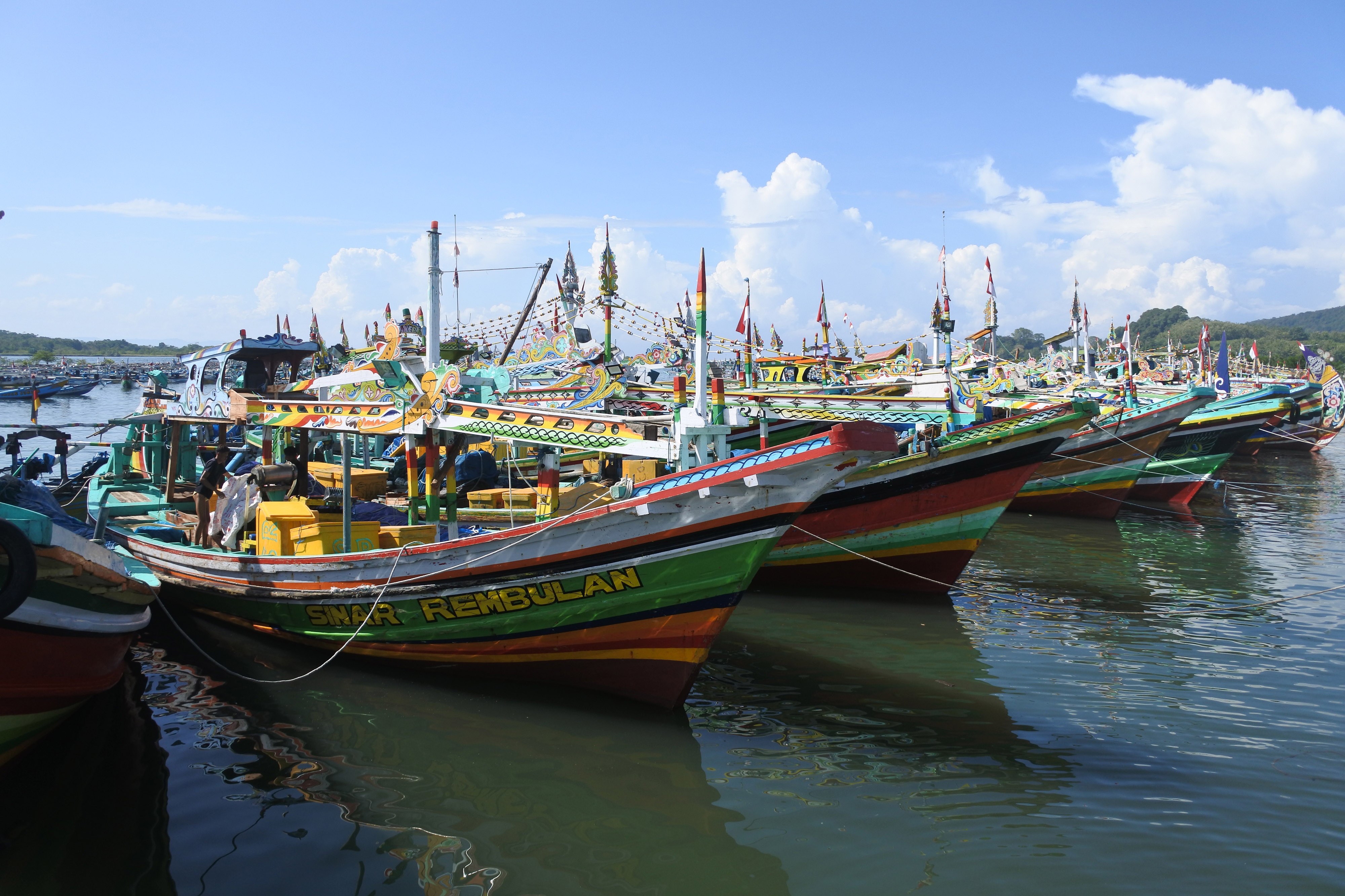 Nelayan Pantai Grajagan Libur Melaut 