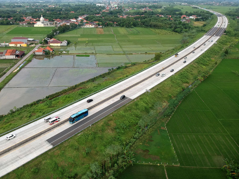 Pemberlakuan Jalur Satu Arah Saat Arus Balik