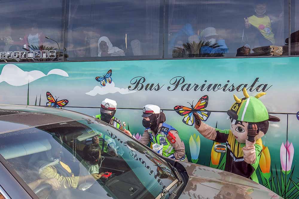 Antrean Kendaraan di Puncak Bogor