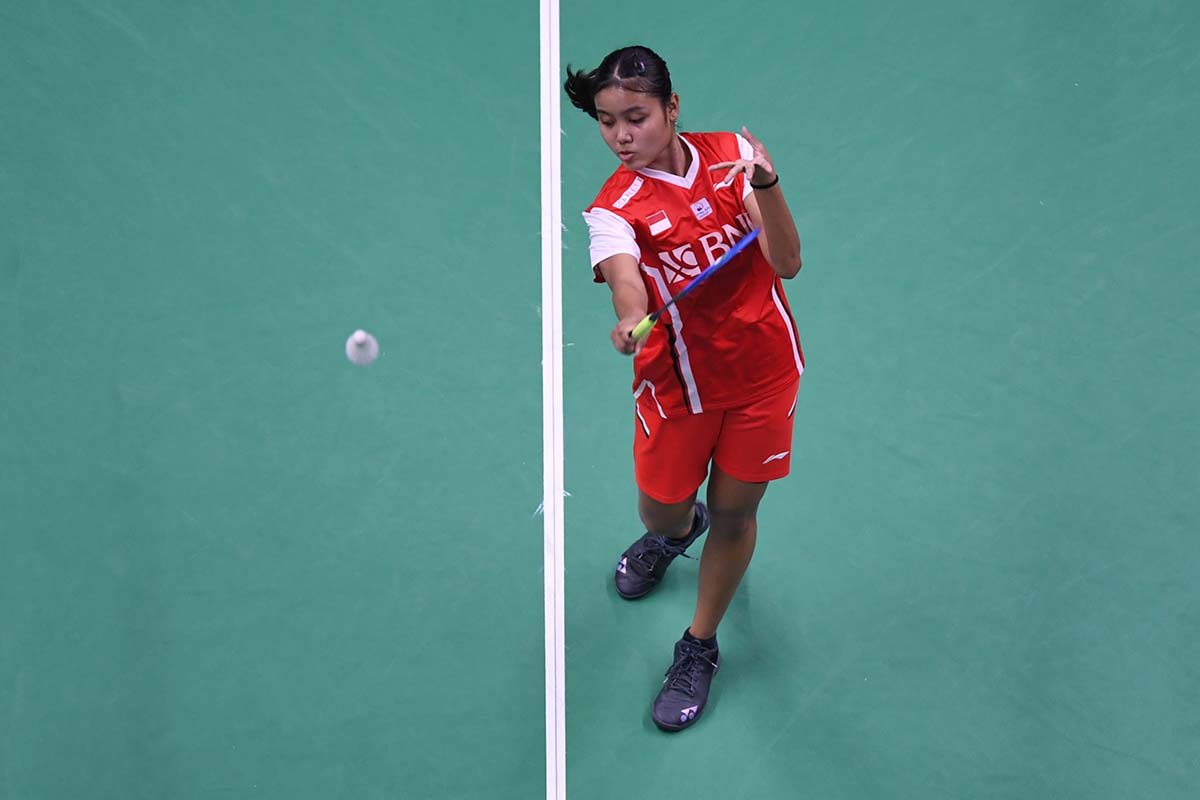 Tim Uber Indonesia Lawan Jepang