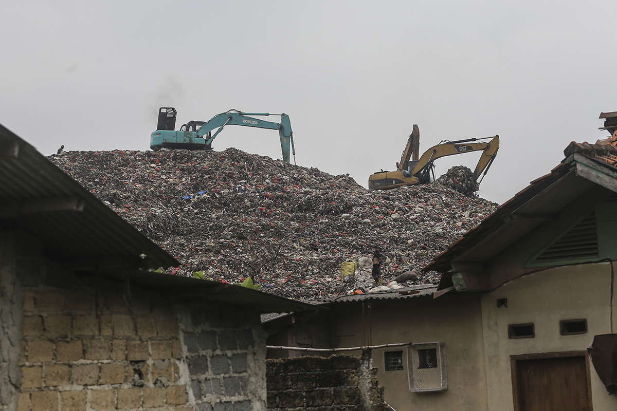  Volume Sampah Pascalebaran Meningkat