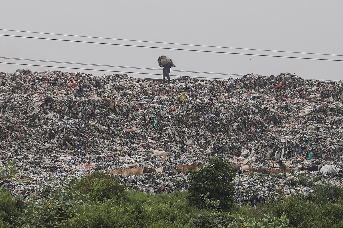  Volume Sampah Pascalebaran Meningkat