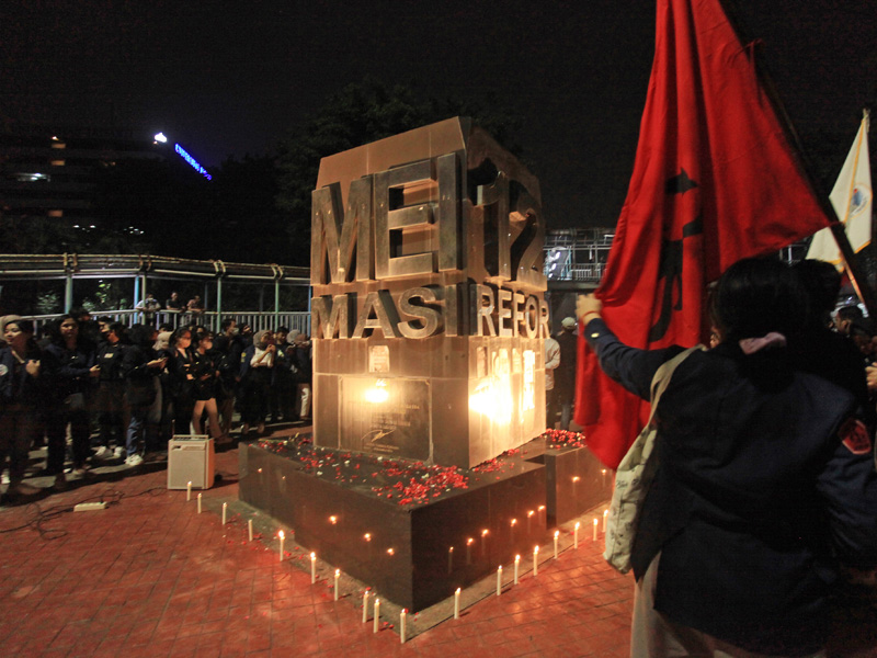 Malam Gelora Memperingati Tragedi 12 Mei Trisakti