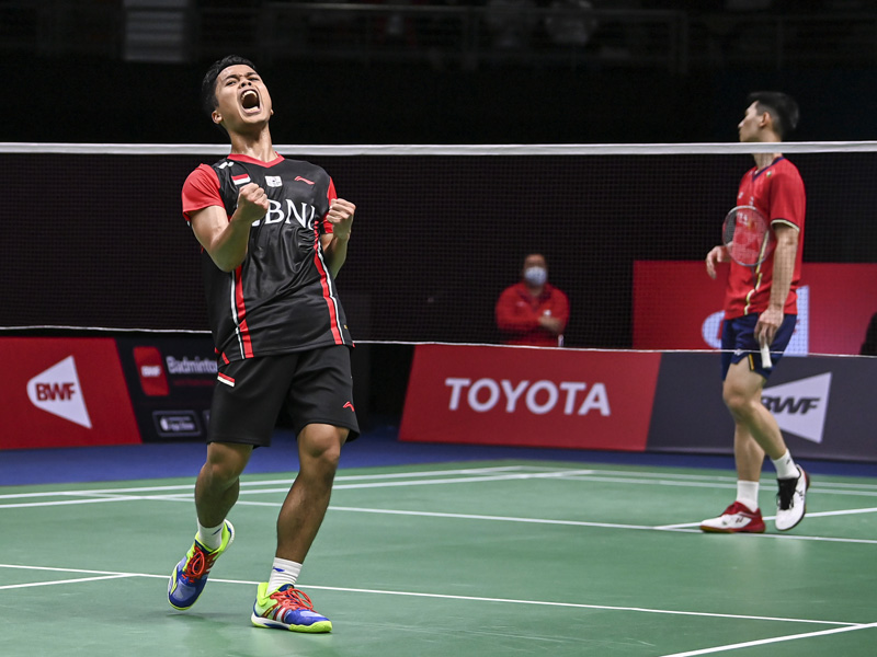 Indonesia Menang Atas Cina