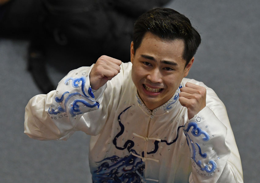 Nicholas Raih Medali Perak Wushu