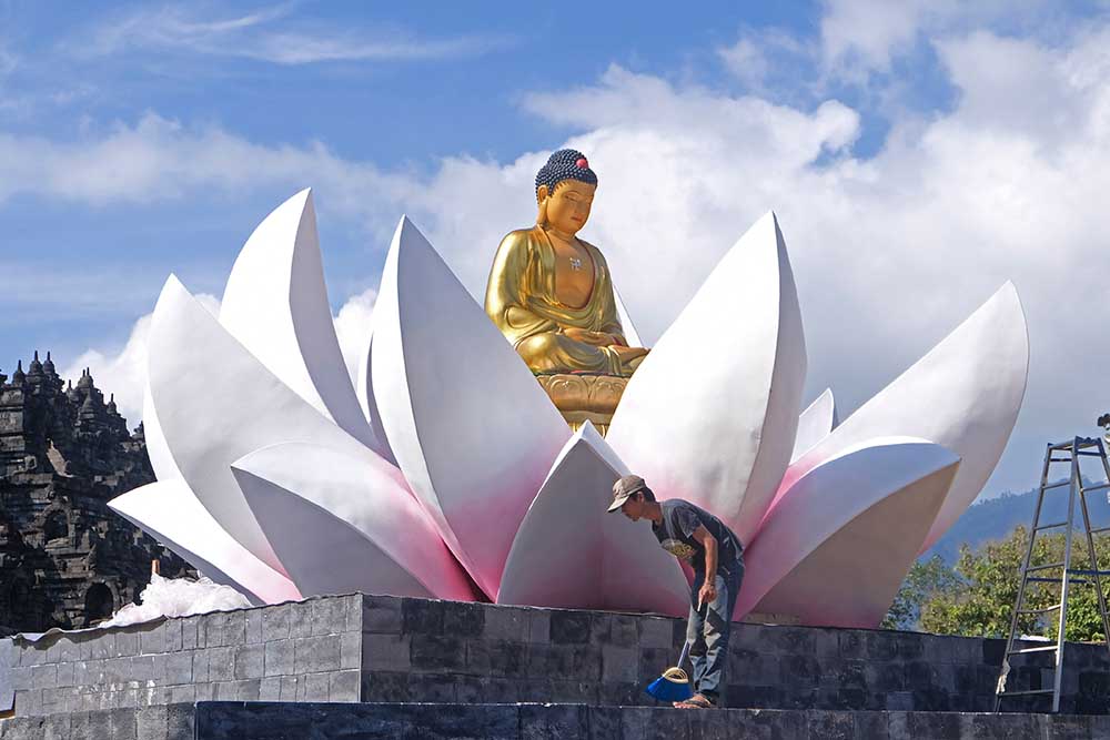 Persiapan Perayaan waisak 2022