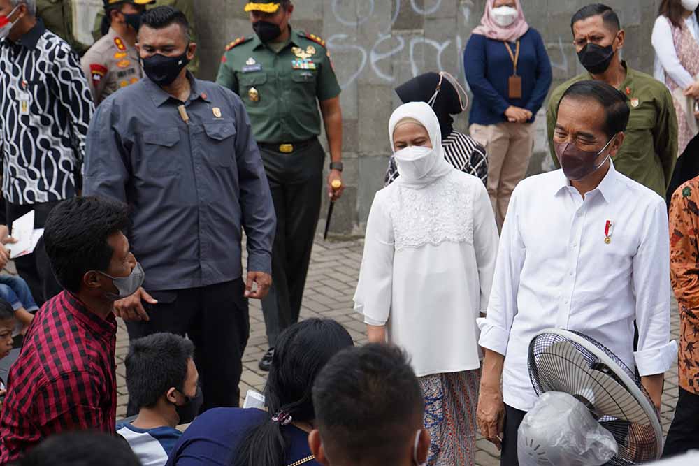 Presiden Kunjungi Pasar Muntilan