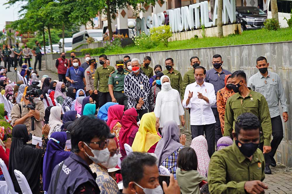 Presiden Kunjungi Pasar Muntilan