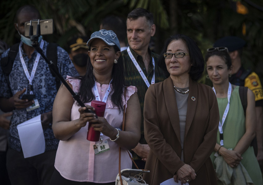 Upacara Pengibaran Bendera GPDRR 2022