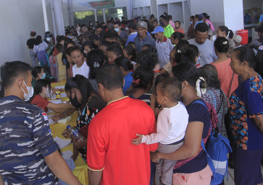 Pengobatan Gratis Di PLBN Terpadu Mota Ain