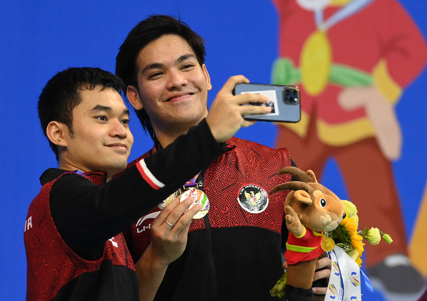 Ganda Putra Leo Rolly Carnando/Daniel Marthin Raih Emas Sea Games