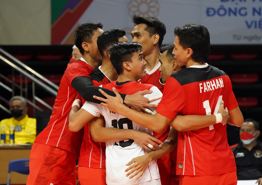Bola Voli Putra Raih Medali Emas Sea Games