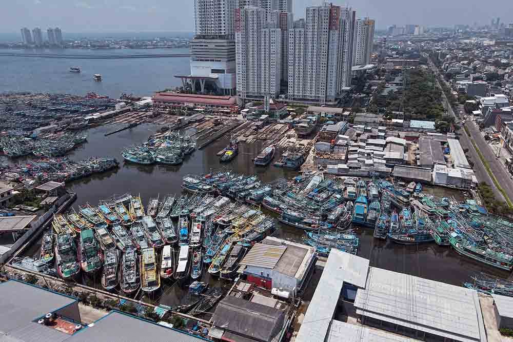 Selama Lebaran, Nelayan di Muara Angke Libur Melaut
