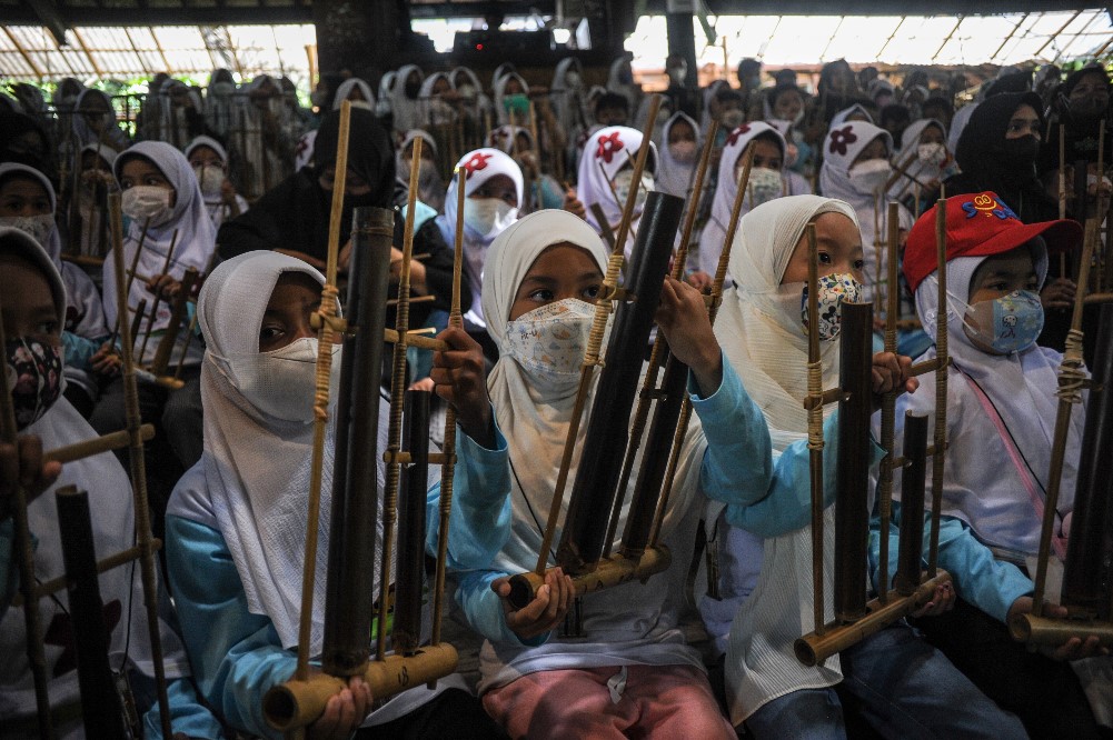  Saung Angklung Udjo Kembali Membuka Kunjungan Bagi Wisatawan 