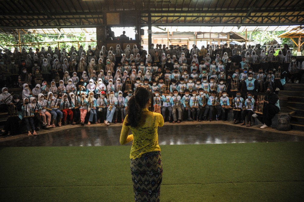  Saung Angklung Udjo Kembali Membuka Kunjungan Bagi Wisatawan 
