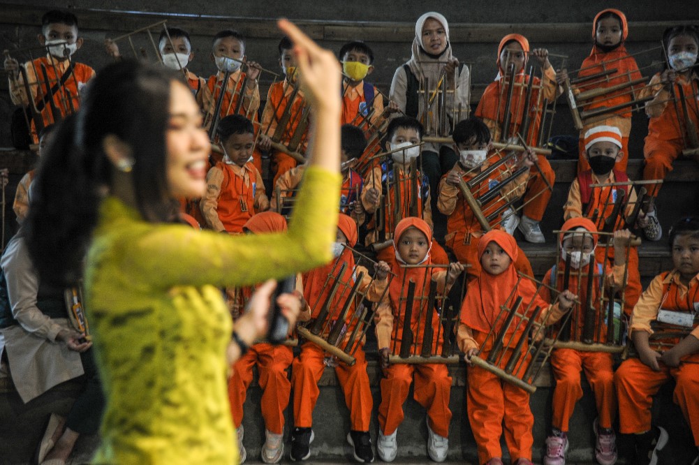  Saung Angklung Udjo Kembali Membuka Kunjungan Bagi Wisatawan 
